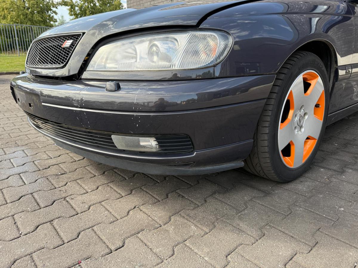 Opel Omega B original Stoßstange Stoßfänger vorn Z385 Graphit II Facelift BJ00